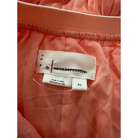 Anthropologie Tiered Ruffle High-Low Skirt - Picture 9 of 9